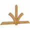 Ekena Millwork Redmond Rough Sawn Timber Gable Bracket, Western Red Cedar, 96"W x 44"H x 2"D x 6"F, 11/12 Pitch GBW096X44X0206RED00RWR - alternate 3